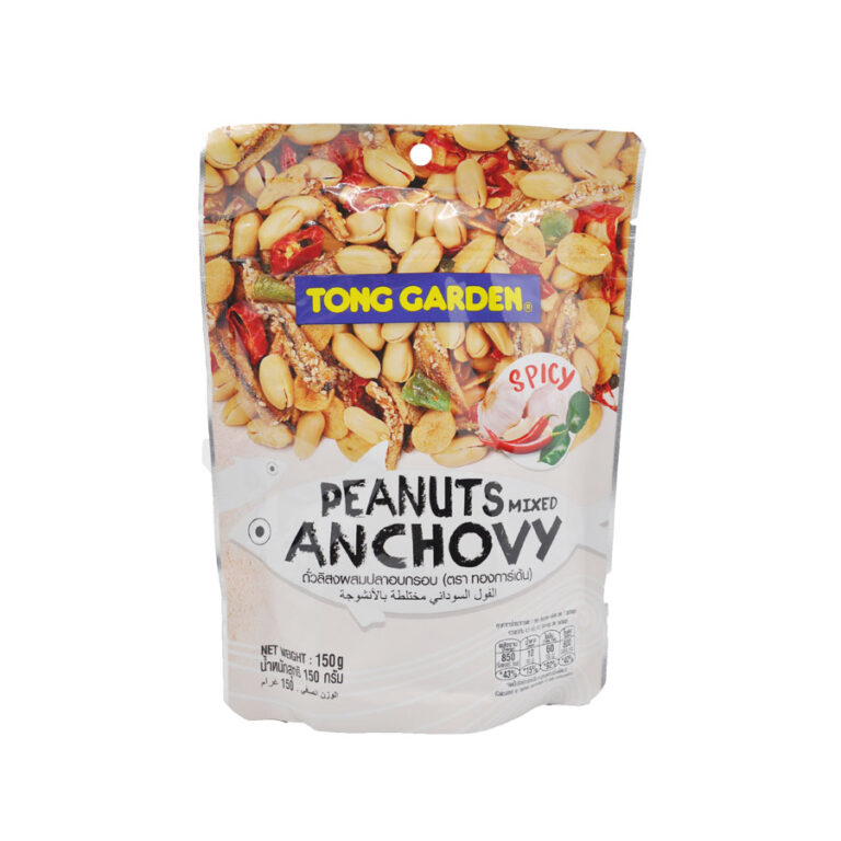 Tong Garden Peanuts Mixed Anchovy 145g