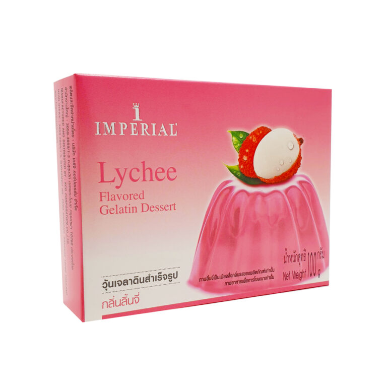 Imperial Lychee Flavoured Gelatin Dessert 100g